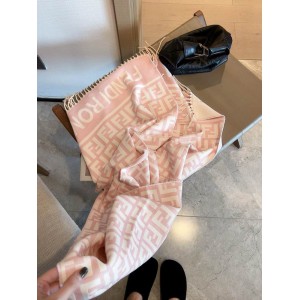 Fendi scarf 170x45cm cotton silk Accesories