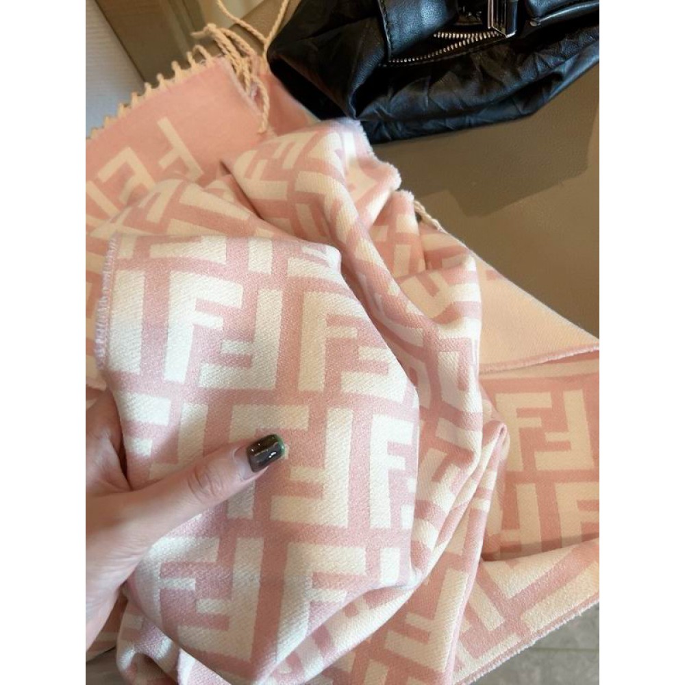 Fendi scarf 170x45cm cotton silk Accesories