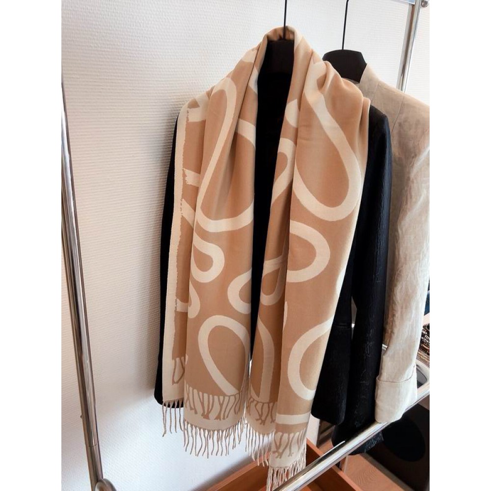 Loewe scarf 170x45cm cotton silk Accesories