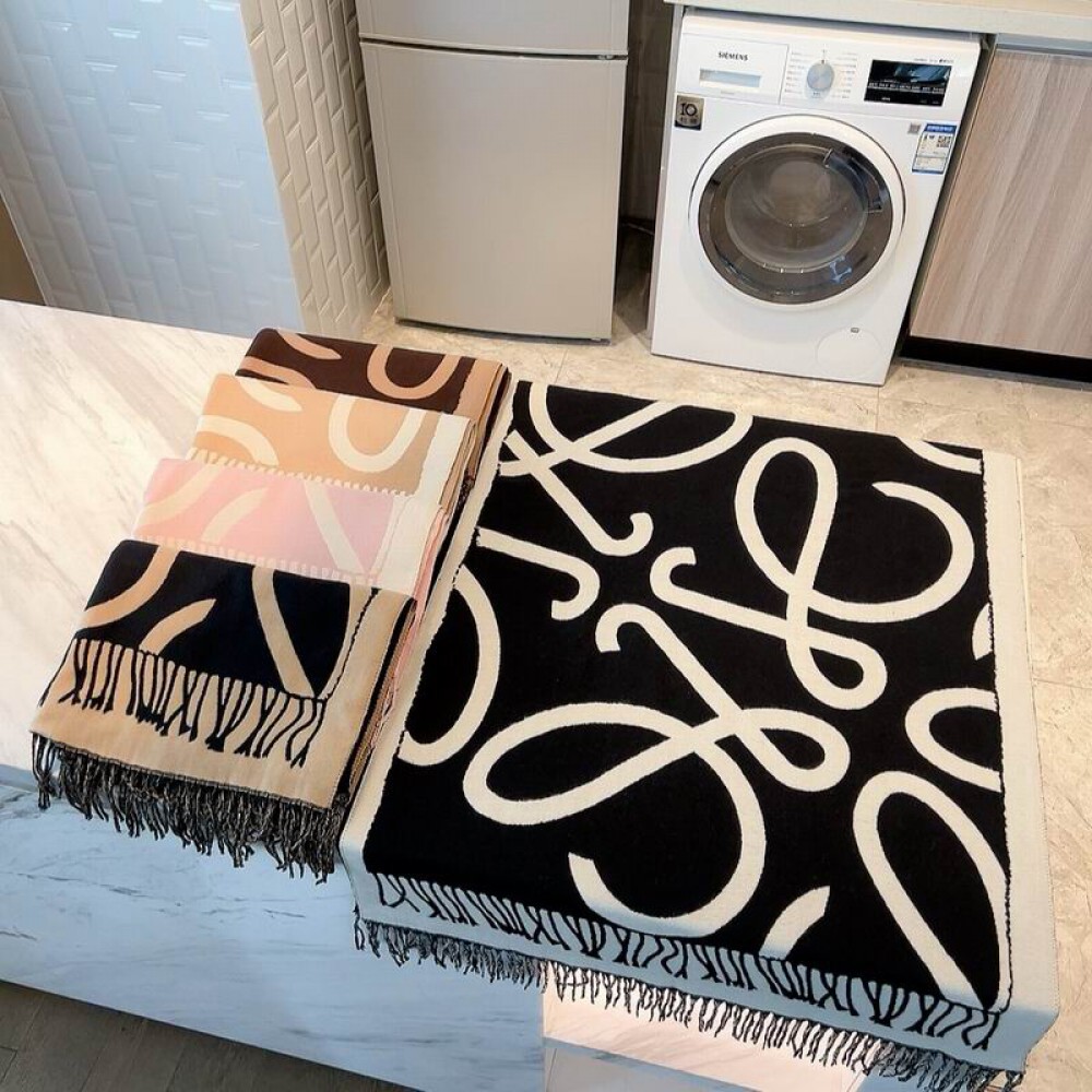 Loewe scarf 170x45cm cotton silk Accesories