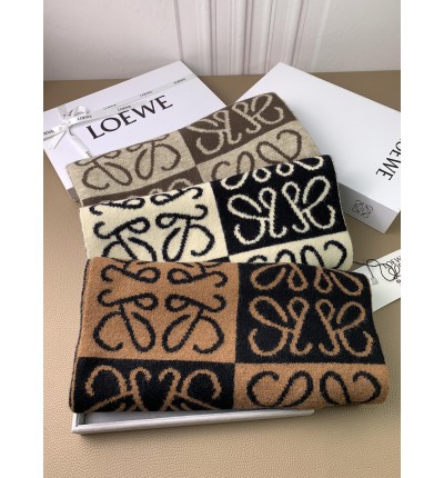 Loewe scarf 170x45cm cotton silk