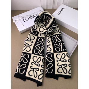 Loewe scarf 170x45cm cotton silk Accesories