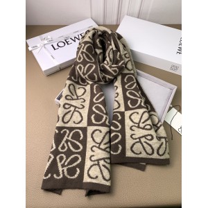 Loewe scarf 170x45cm cotton silk Accesories