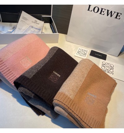 Loewe scarf 170x45cm cotton silk
