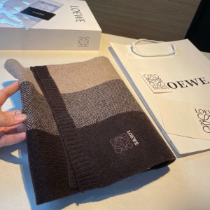 Loewe scarf 170x45cm cotton silk Accesories