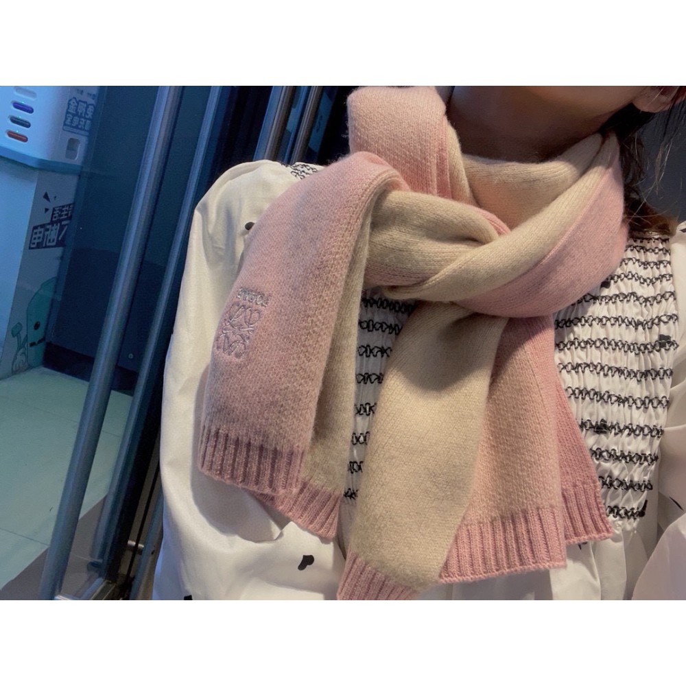 Loewe scarf 170x45cm cotton silk Accesories