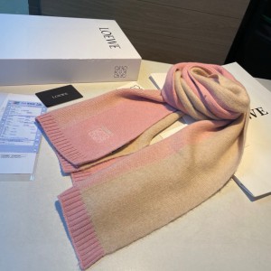 Loewe scarf 170x45cm cotton silk Accesories
