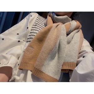 Loewe scarf 170x45cm cotton silk Accesories