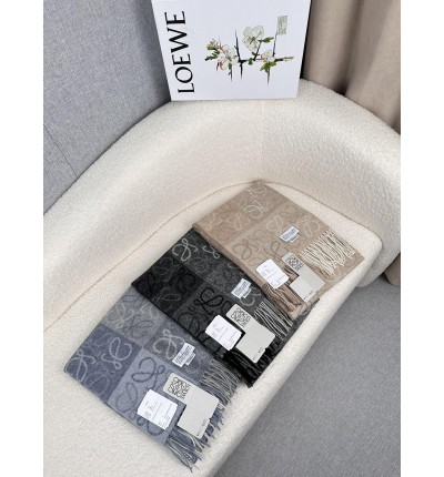 Loewe scarf 170x45cm cotton silk