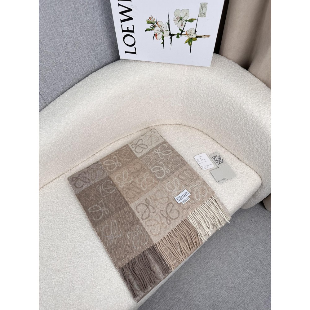 Loewe scarf 170x45cm cotton silk Accesories