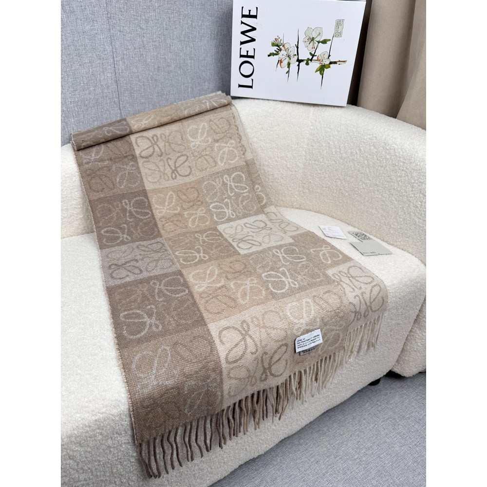 Loewe scarf 170x45cm cotton silk Accesories