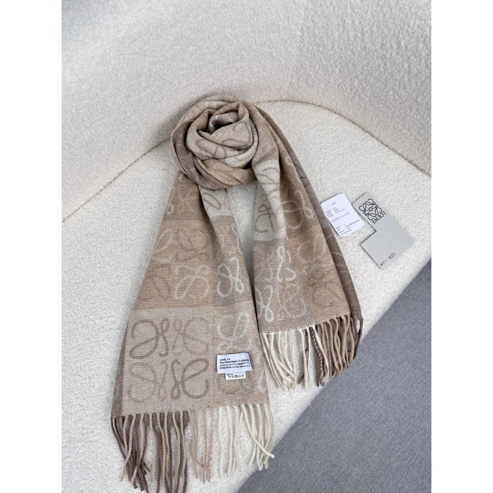 Loewe scarf 170x45cm cotton silk Accesories