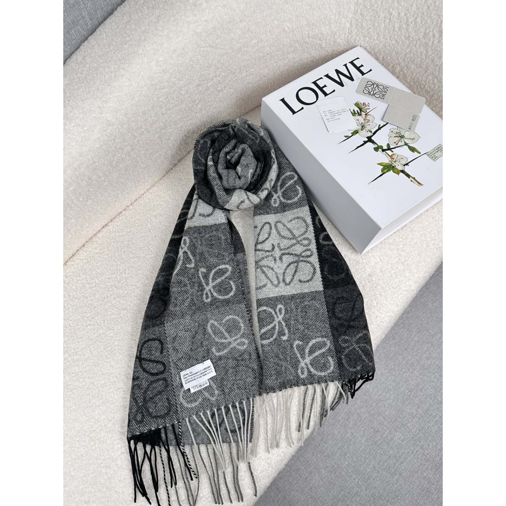 Loewe scarf 170x45cm cotton silk Accesories