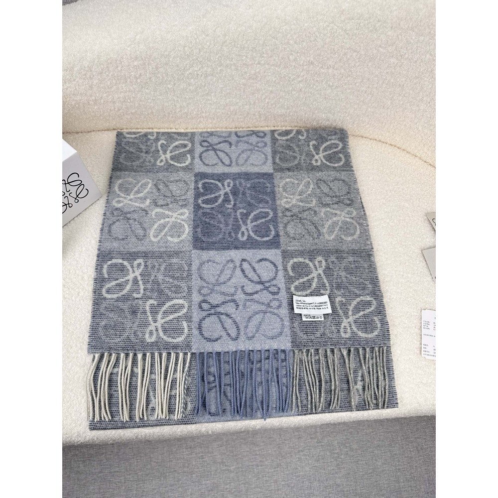 Loewe scarf 170x45cm cotton silk Accesories