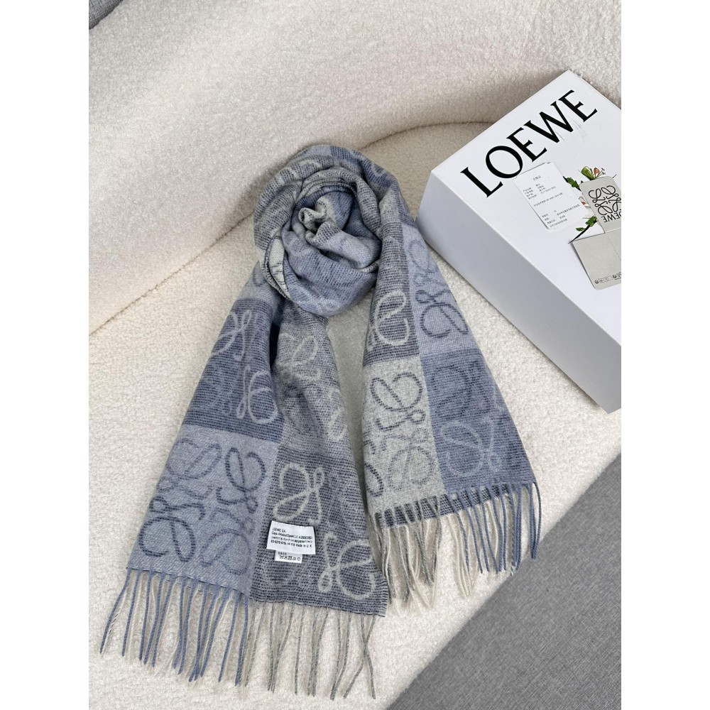 Loewe scarf 170x45cm cotton silk Accesories