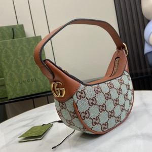 Gucci ophidia Pale blue and brown GG canvas 783124 20cm x H15cm x D5cm Bags