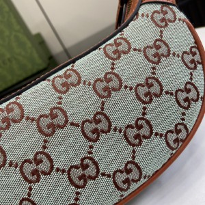 Gucci ophidia Pale blue and brown GG canvas 783124 20cm x H15cm x D5cm Bags
