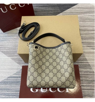 GG Emblem mini bucket bag 815118 19x18x11cm