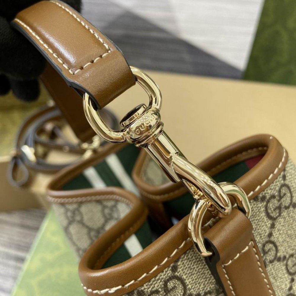 GG Emblem mini bucket bag 815118 19x18x11cm Bags