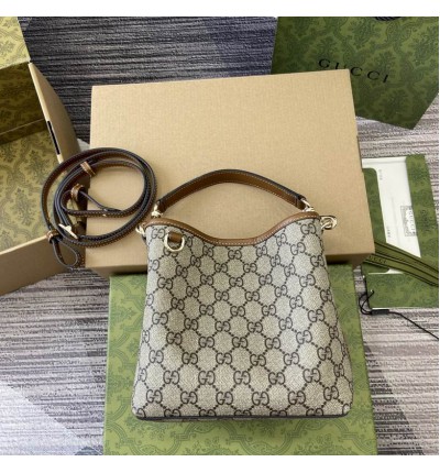 GG Emblem mini bucket bag 815118 19x18x11cm