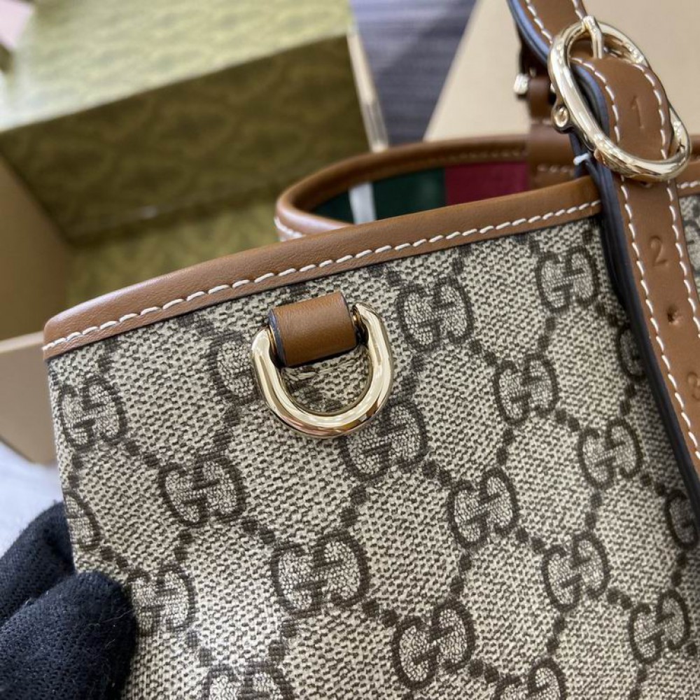 GG Emblem large tote bag 38x25x15cm 815213 Bags