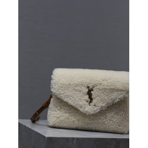 Ysl loulou all sizes shearling bag Bags