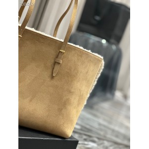 Ysl Shearling Shopping Tote bag 38×28×13cm Bags