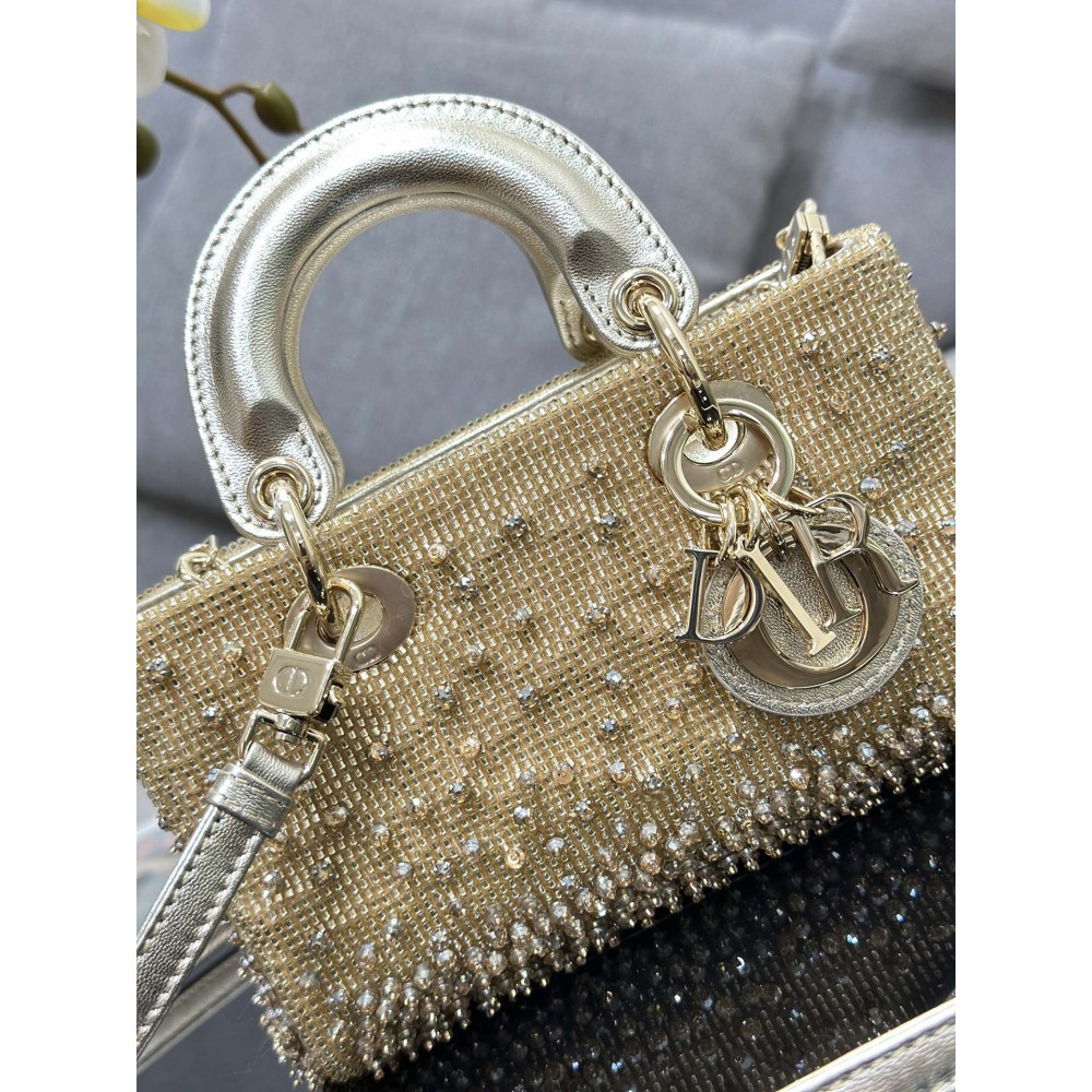 Dior micro Lady D-Joy Bag 16 x 9 x 5cm Bags