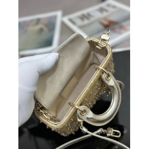 Dior micro Lady D-Joy Bag 16 x 9 x 5cm Bags