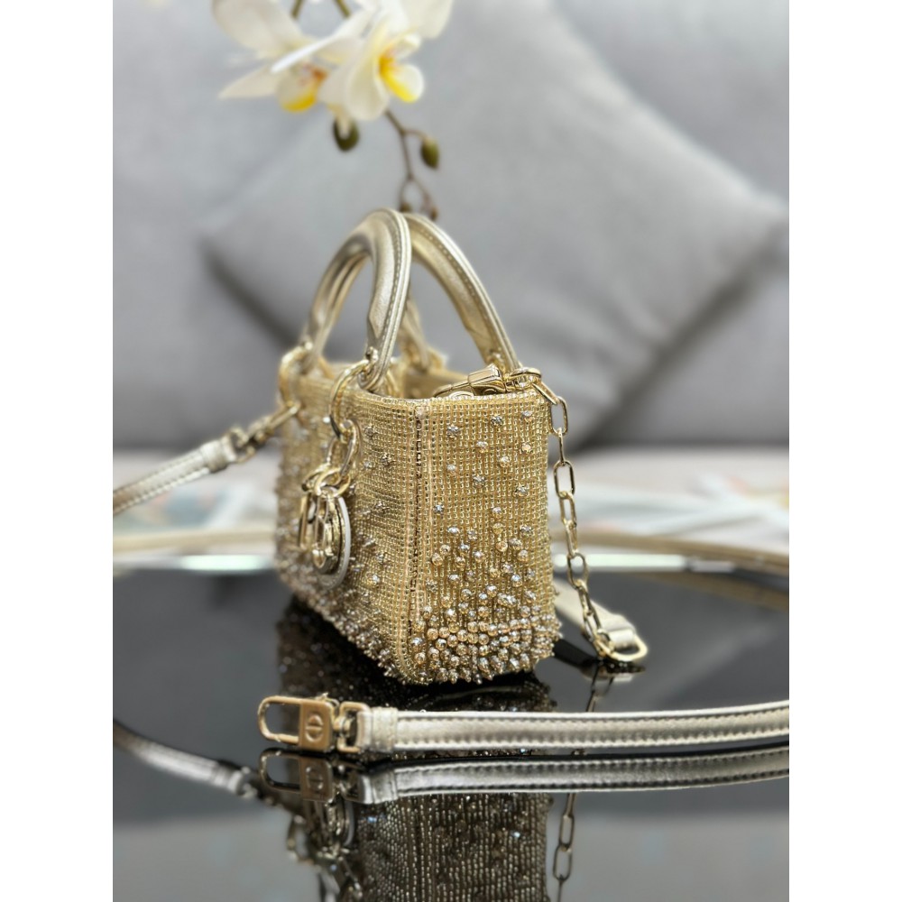 Dior micro Lady D-Joy Bag 16 x 9 x 5cm Bags