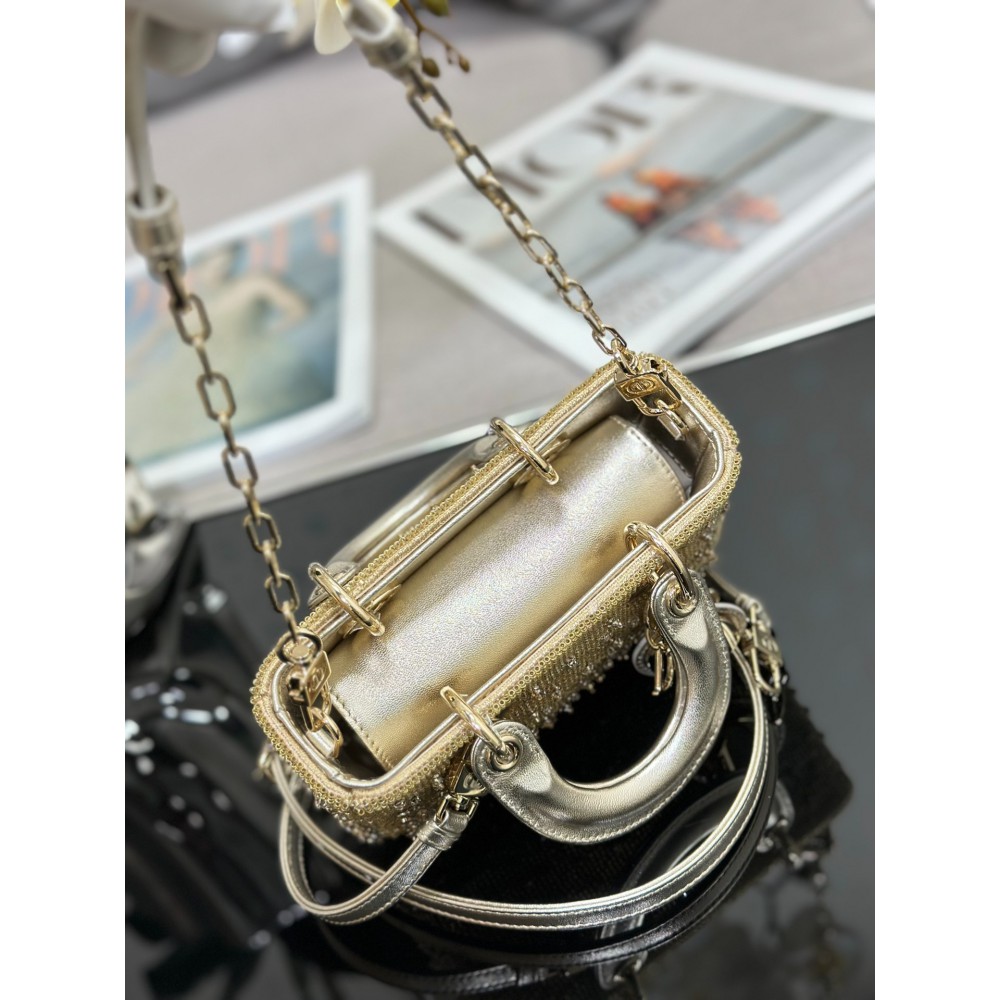 Dior micro Lady D-Joy Bag 16 x 9 x 5cm Bags