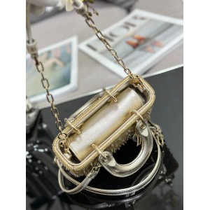 Dior micro Lady D-Joy Bag 16 x 9 x 5cm Bags