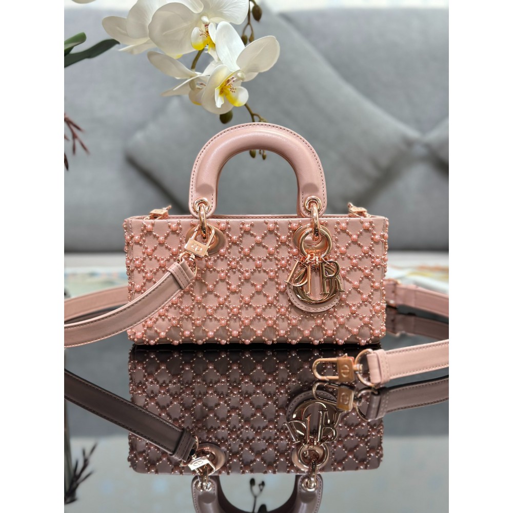 Dior Small Lady D-Joy Bag 22 x 12 x 6 cm Bags