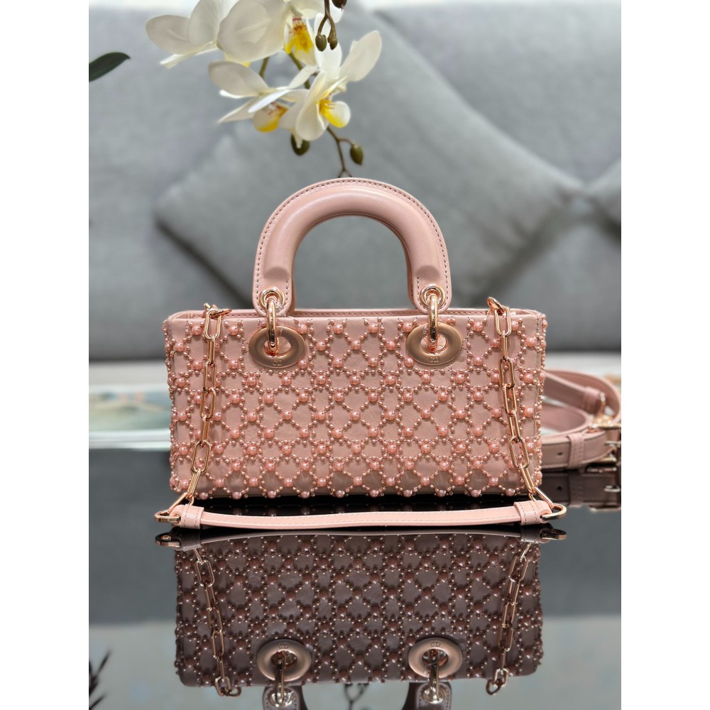 Dior Small Lady D-Joy Bag 22 x 12 x 6 cm Bags