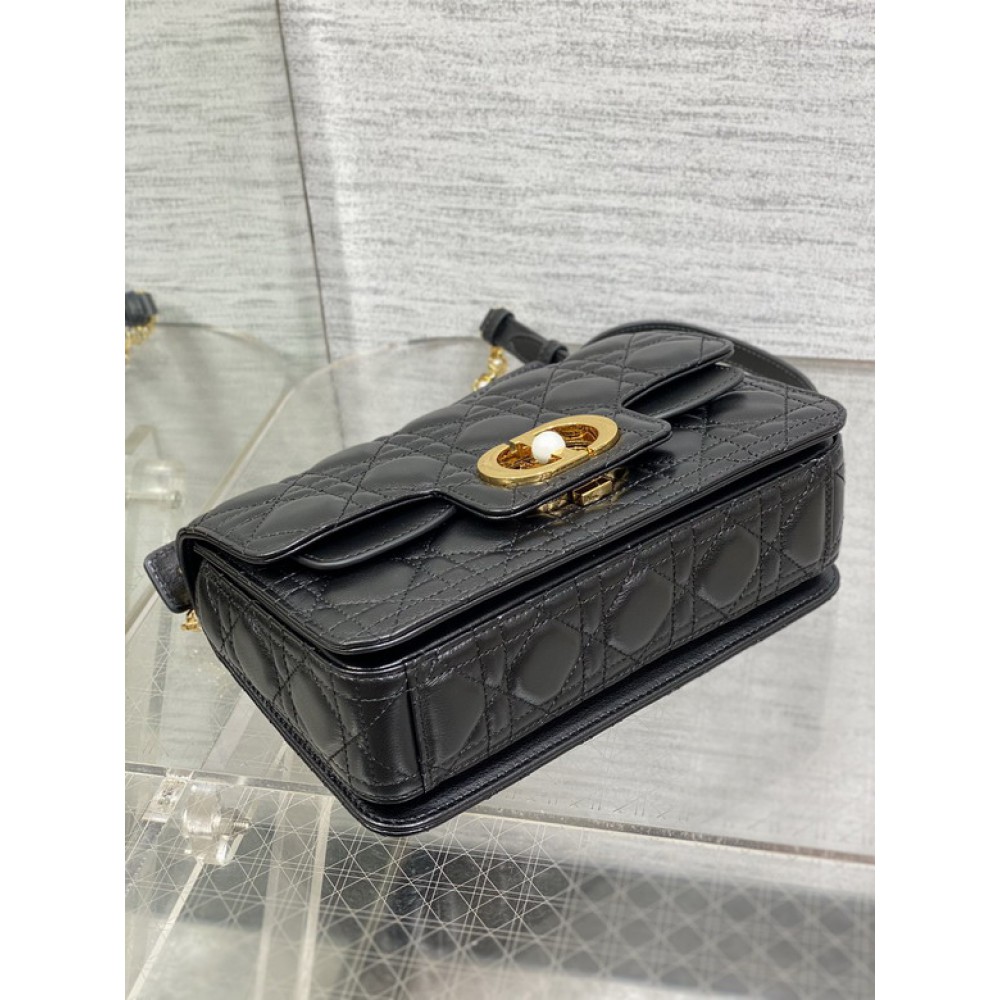 Dior jolie bag 22x8x14cm calfskin leather Bags