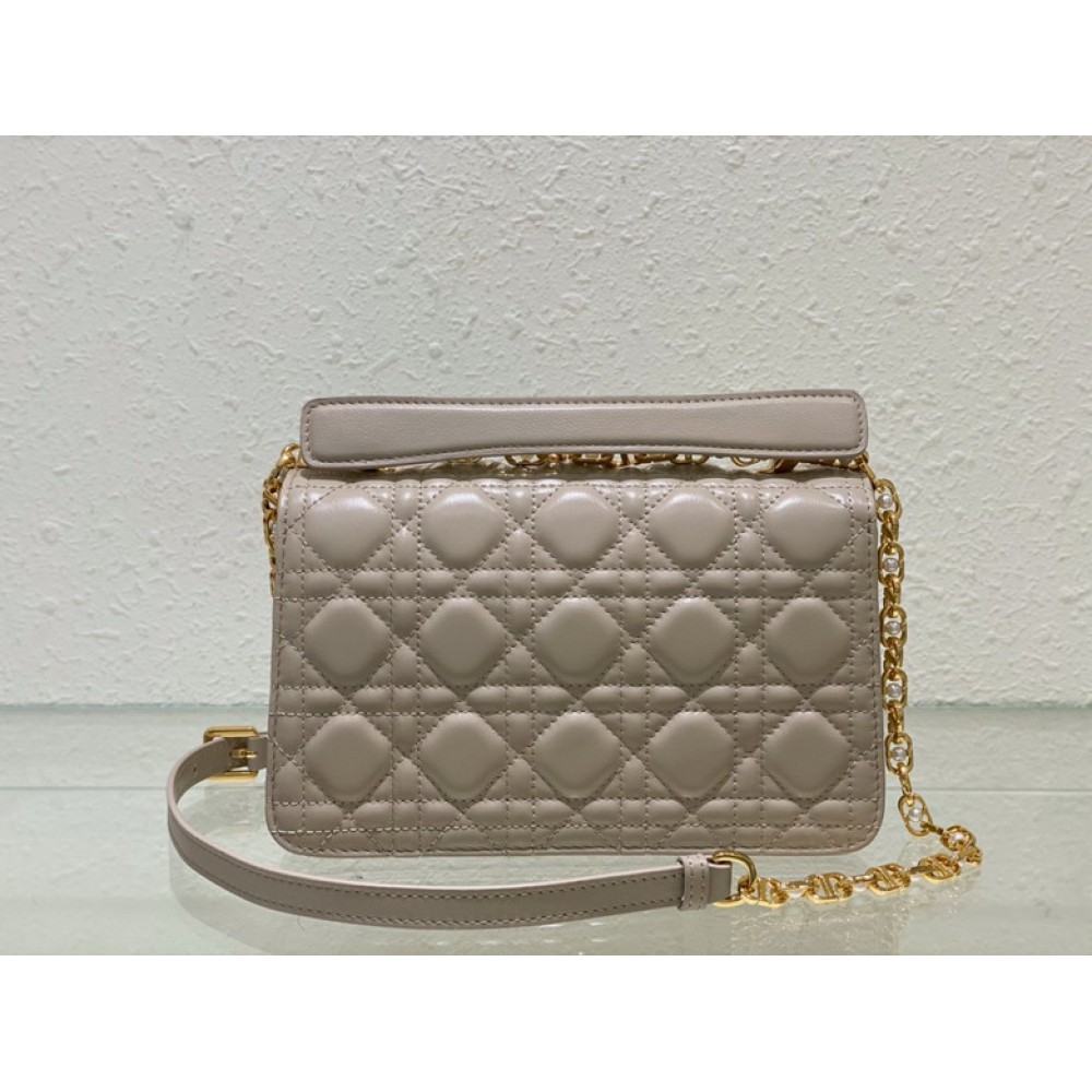 Dior jolie bag 22x8x14cm calfskin leather Bags