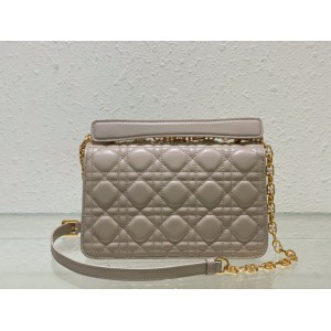 Dior jolie bag 22x8x14cm calfskin leather Bags