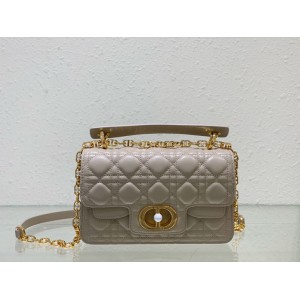 Dior jolie bag 22x8x14cm calfskin leather Bags