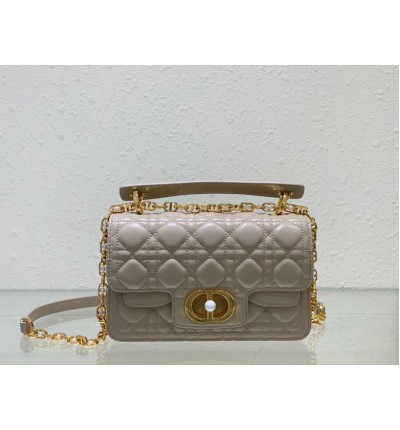 Dior jolie bag 22x8x14cm calfskin leather