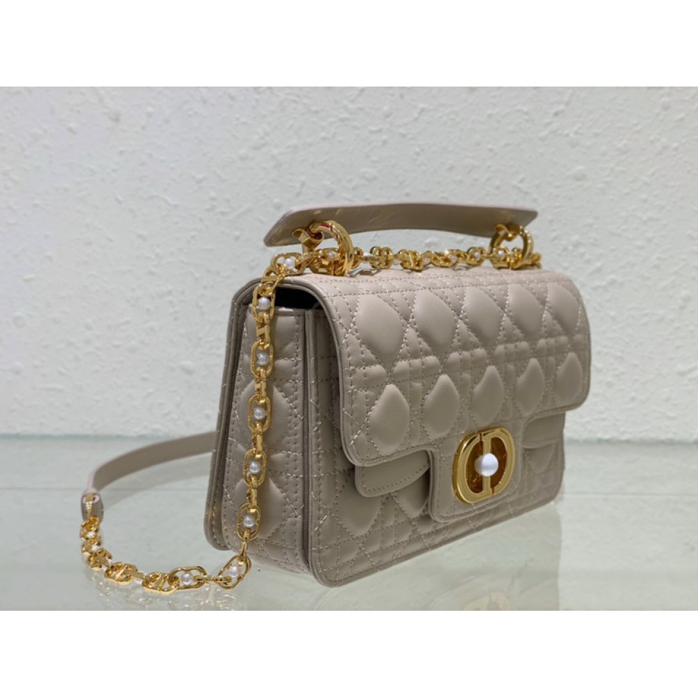 Dior jolie bag 22x8x14cm calfskin leather Bags