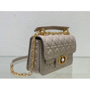 Dior jolie bag 22x8x14cm calfskin leather Bags
