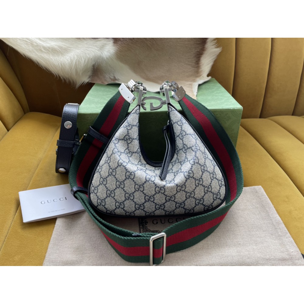 Gucci Attache small shoulder bag 23x22x5cm 699409 Bags