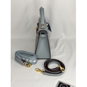 Hermes Kelly mini 2 epsom leather light grey epsom leather 100% Bags