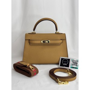 Hermes Kelly mini 2 epsom leather taba epsom leather 100% Bags