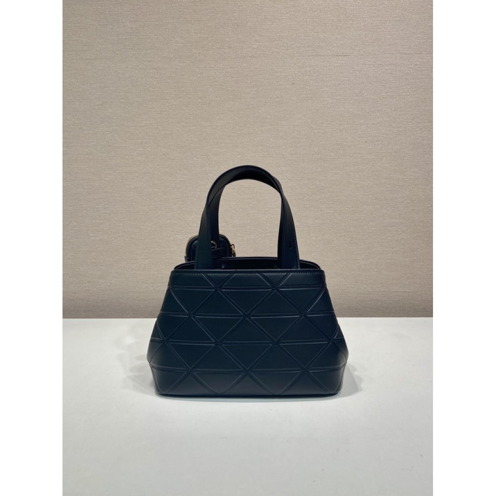 Prada tote bag leather 100% small size 26x17x13.5cm Bags