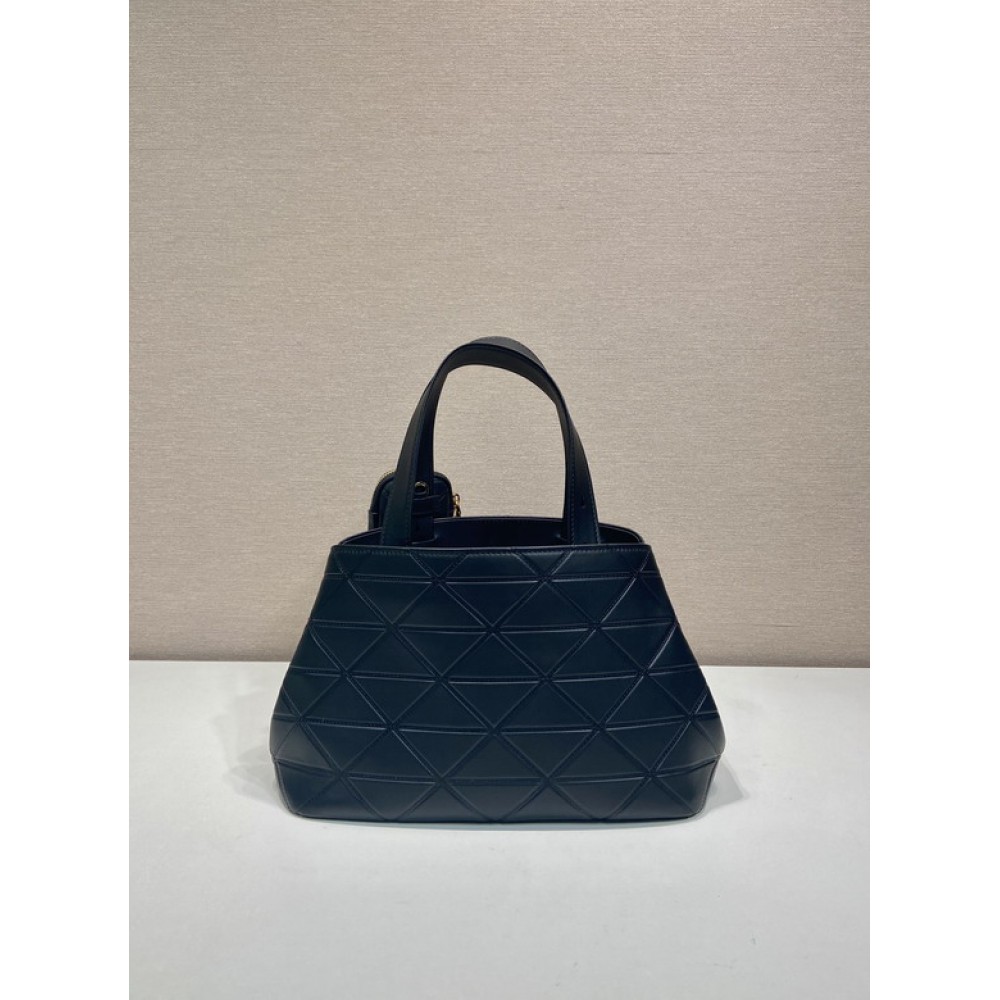 Prada tote bag leather 100% medium size 33x21.5x16cm Bags