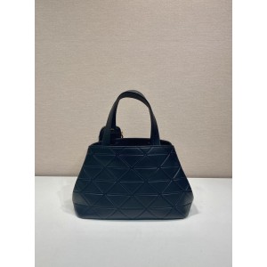 Prada tote bag leather 100% medium size 33x21.5x16cm Bags