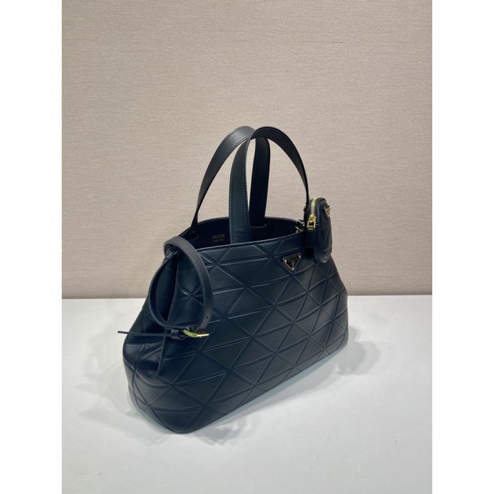 Prada tote bag leather 100% large size 38x25x17.5cm Bags
