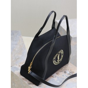 Ysl RIVE GAUCHE bowling tote in canvas 37 X 30 X 17.5 CM Bags