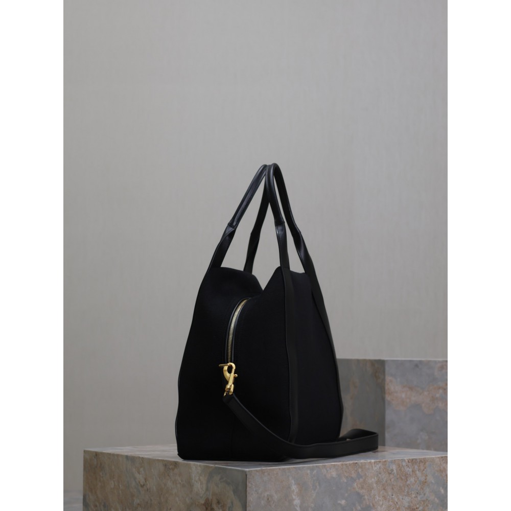 Ysl RIVE GAUCHE bowling tote in canvas 37 X 30 X 17.5 CM Bags